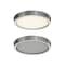 Dals Bloom 12 Inch Dual-Light Dimmable LED Flush Mount CFR12-3K-SN - alternate 1